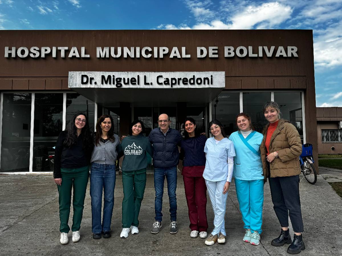 PISANO RECIBIÓ A  ESTUDIANTES DE MEDICINA QUE REALIZARÁN LA PFO EN EL HOSPITAL M. CAPREDONI