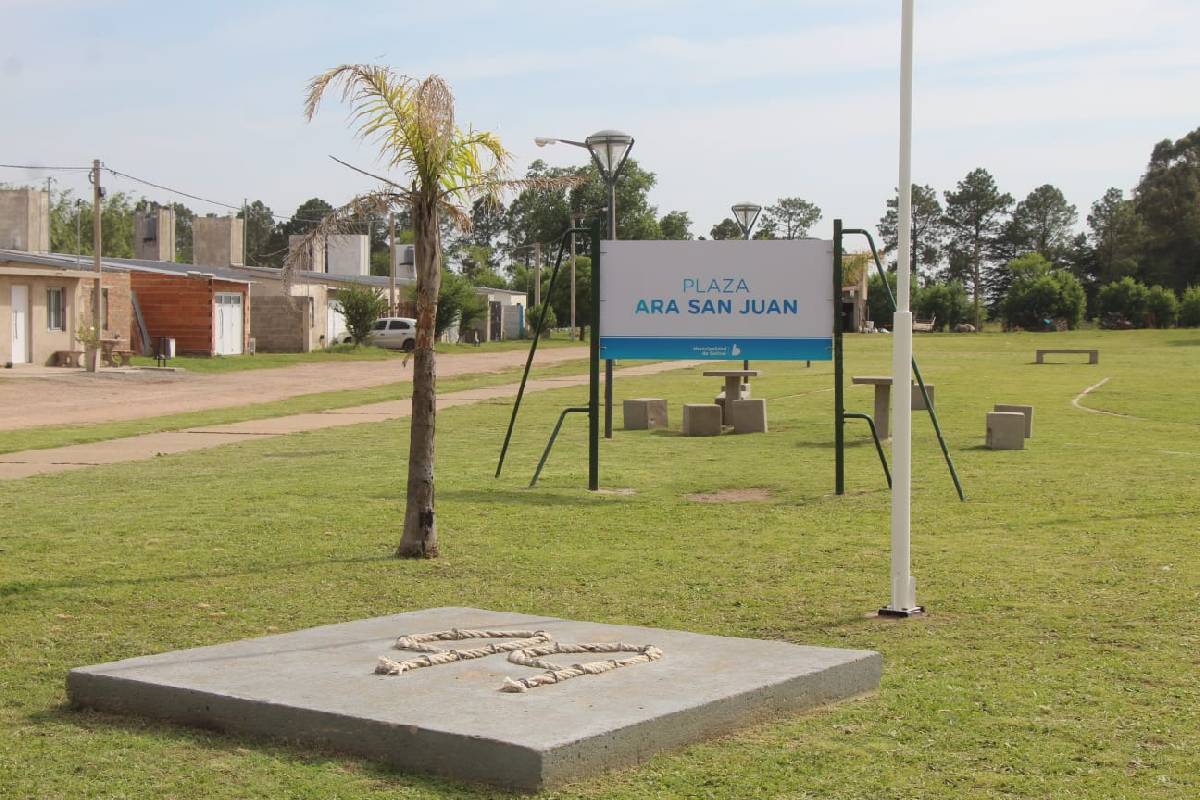 EL MUNICIPIO RINDIÓ HOMENAJE A LOS TRIPULANTES DEL SUBMARINO ARA SAN JUAN