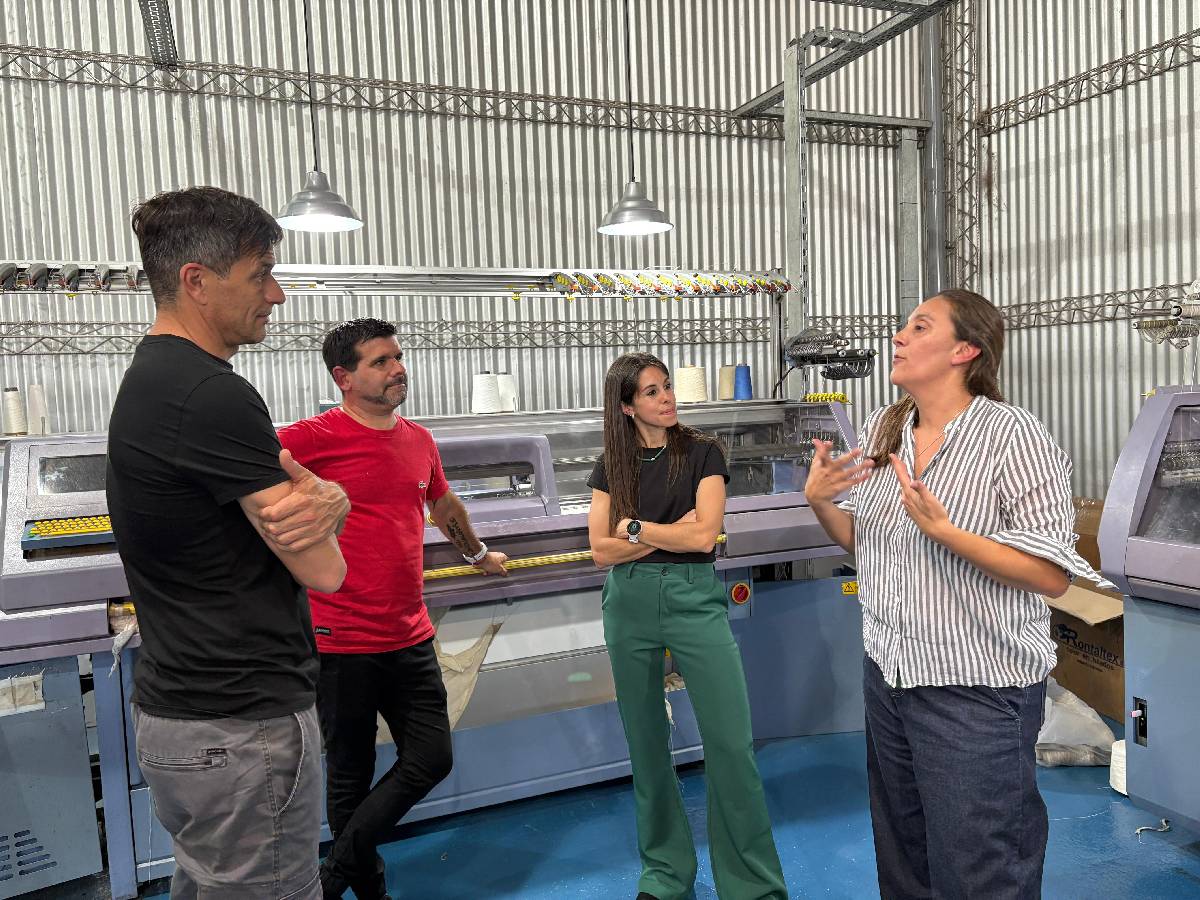DESARROLLO PRODUCTIVO: RODRÍGUEZ Y BUCCA VISITARON LA FÁBRICA MAPT SW